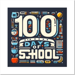 100 days of School Posters and Art